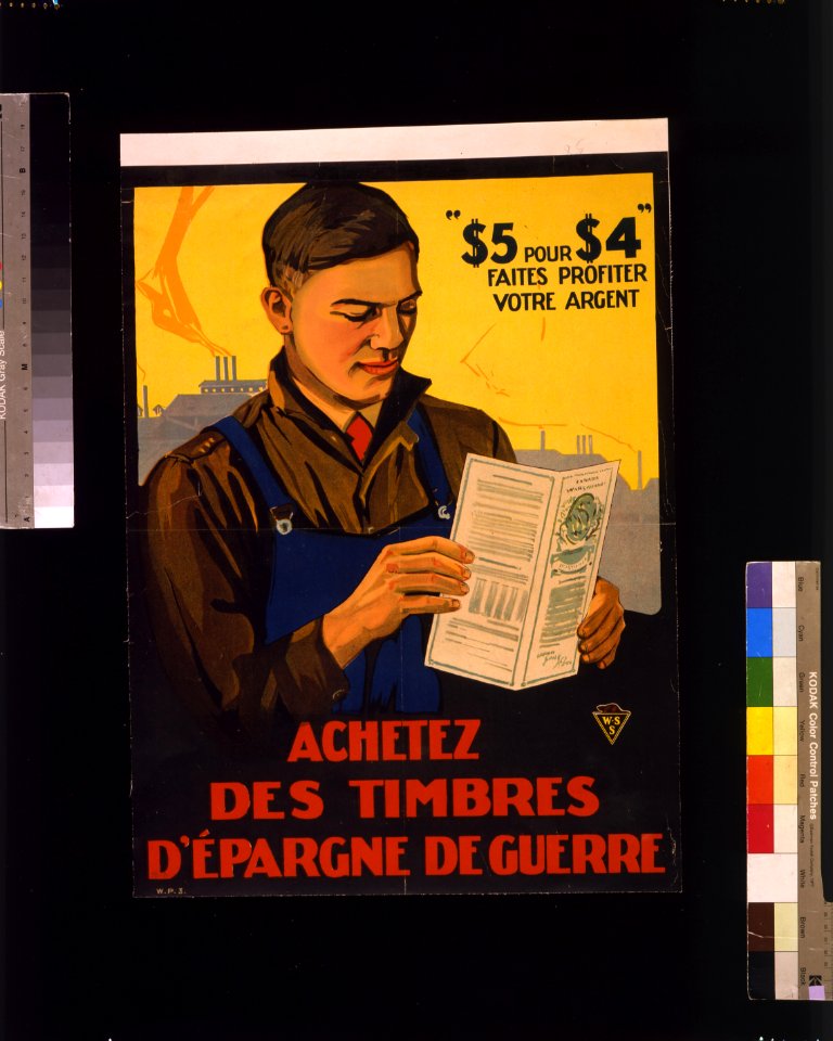 Achetez des timbres d'épargne de guerre LCCN2005695798