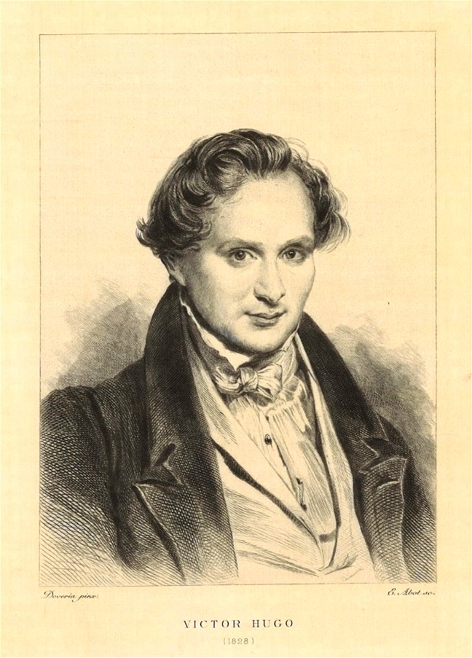 Achille Devéria - Victor Hugo (1828)