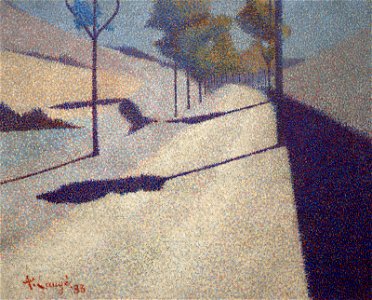 Achille Laugé - La route (The Road) - 2017.167 - Museum of Fine Arts, Houston