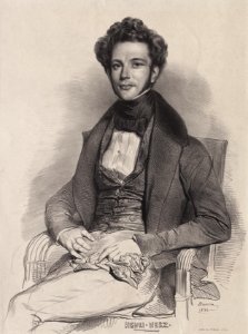 Achille Devéria (French, 1800-1857) - Henri Herz, Pianist - 2009.522 - Cleveland Museum of Art