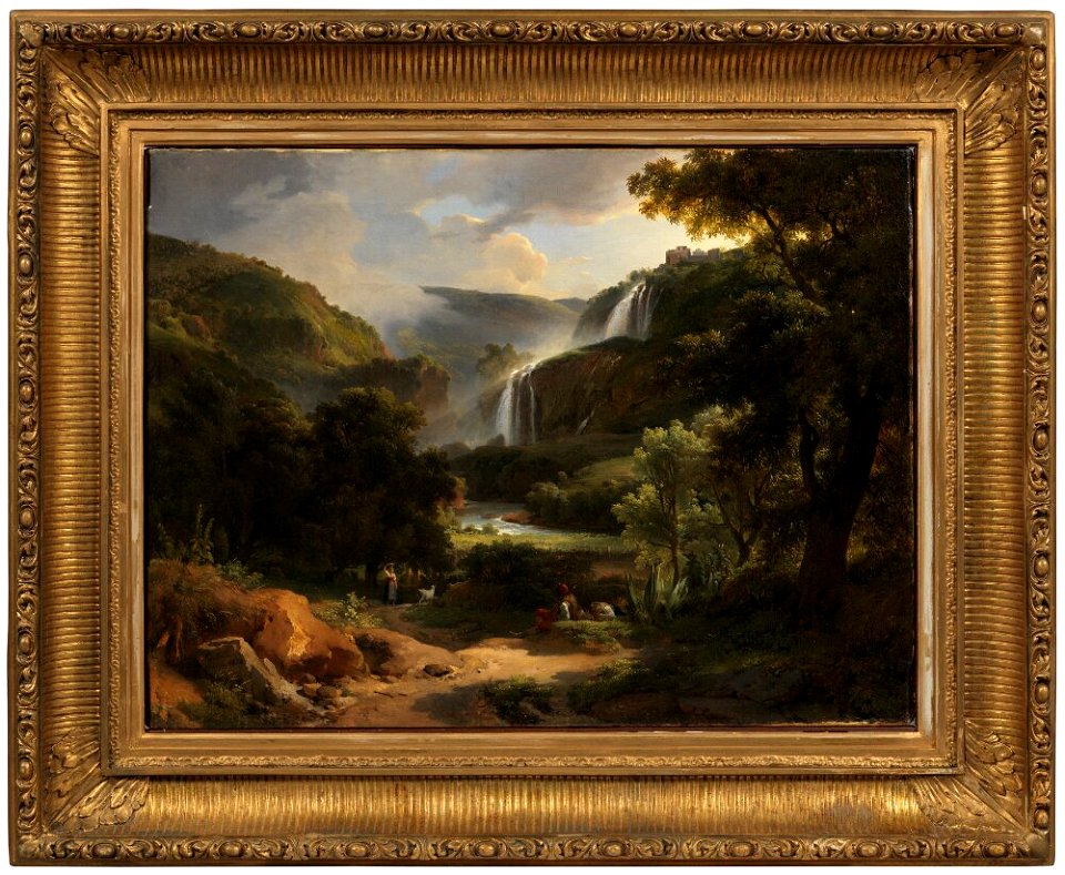 Achille Etna Michallon - Marmore Falls, Near Terni, Italy - NM 7520 - Nationalmuseum