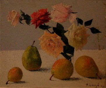 Achille Laugé - Fleurs et fruits 01
