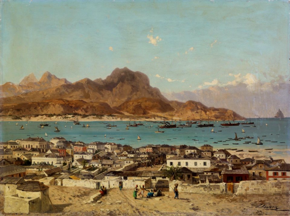 Achille Dovera Paysage d’Amérique du Sud