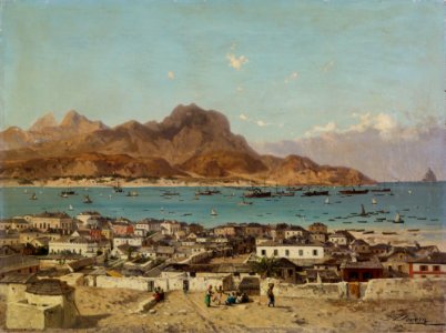 Achille Dovera Paysage d’Amérique du Sud