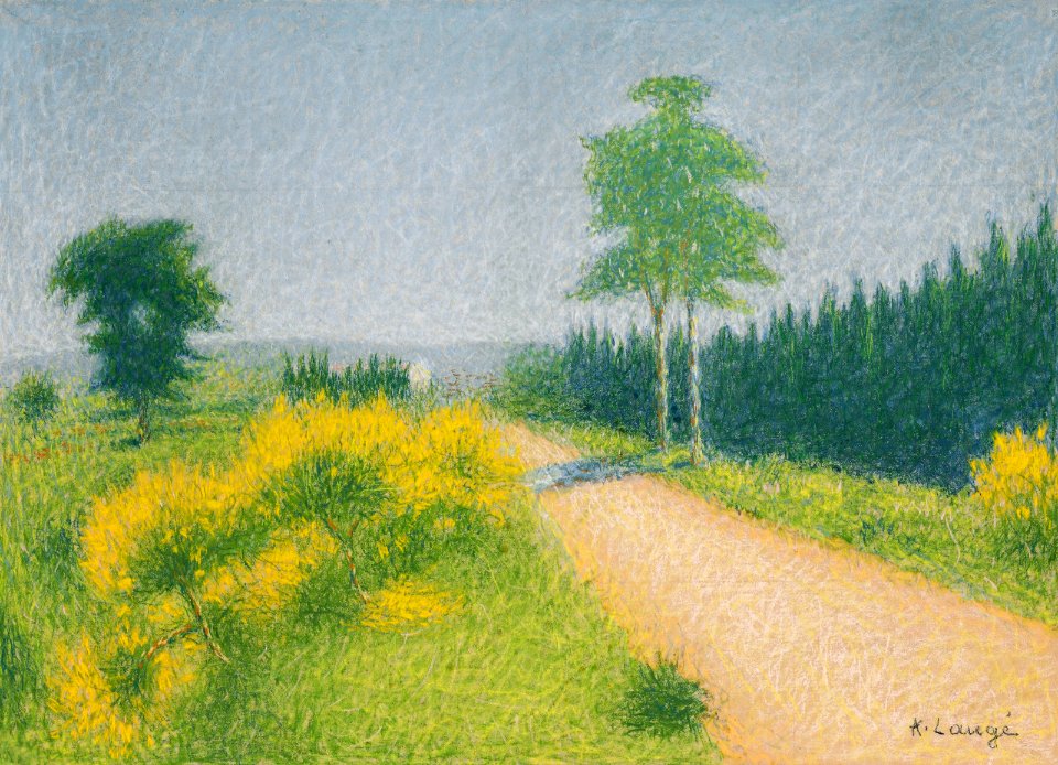 Achille lauge la route de belveze vers le relai115839)