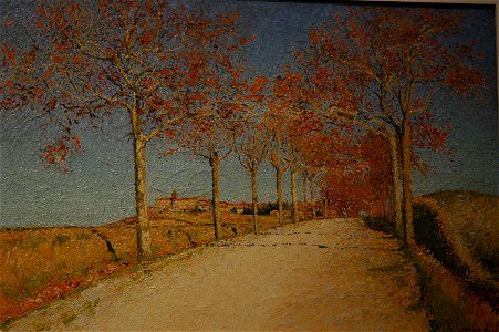 Achille Laugé - La route de Cailhau