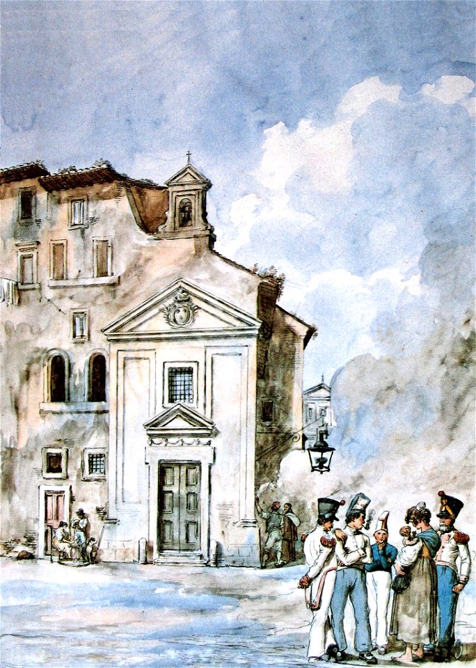 Achille Pinelli Santa Maria della Purificazione in Banchi