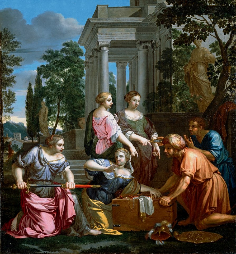 Achille parmi les filles de Lycomède - Adrien Dassier (1995-12)