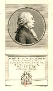 Achille Pierre Dionis du Séjour (Courbe & Perrin)
