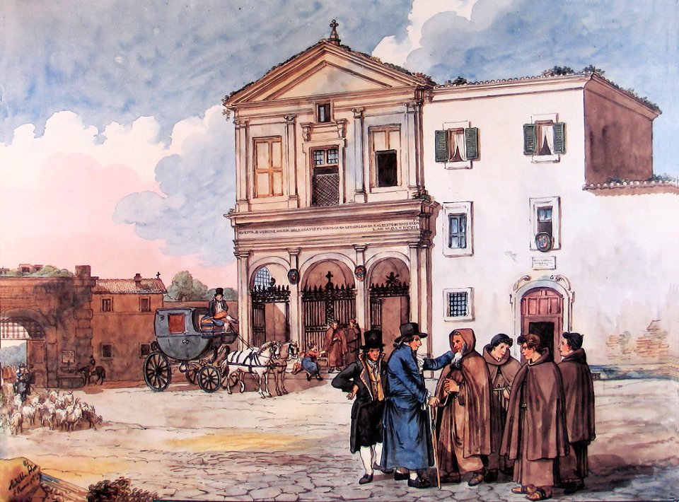 Achille Pinelli, Chiesa di Santa Maria delle Grazie (1834)