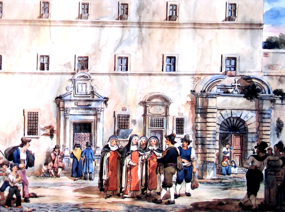 Achille Pinelli – Santi Gioacchino e Anna alle Quattro Fontane