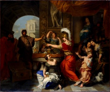 Achilles recognized by Ulysses at the Court of Lycomedes (Gerard de Lairesse) - Nationalmuseum - 17497