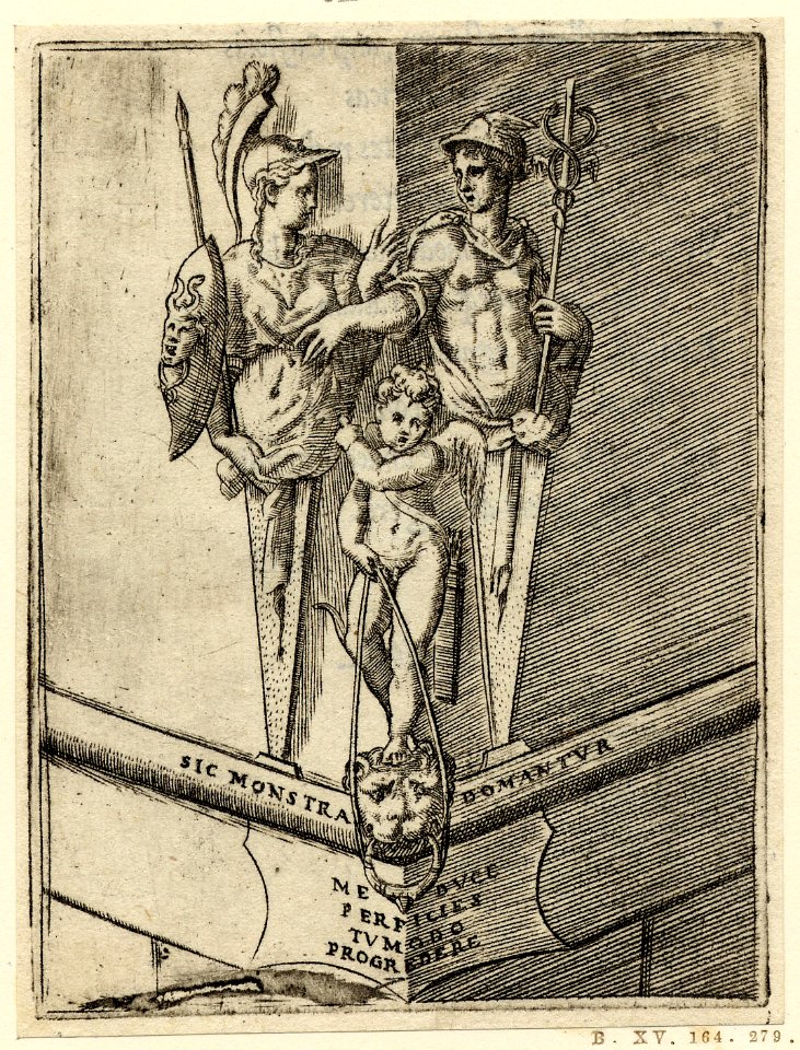 Achillis Bocchii Bonon. symbolicarum quaestionum de Universo genere quas serio ludebat (Emblems of Achilles Bocchius.) (BM H,5.63)