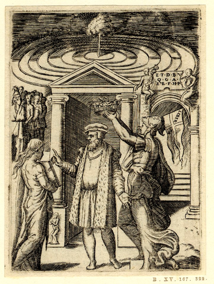Achillis Bocchii Bonon. symbolicarum quaestionum de Universo genere quas serio ludebat (Emblems of Achilles Bocchius.) (BM H,5.107)