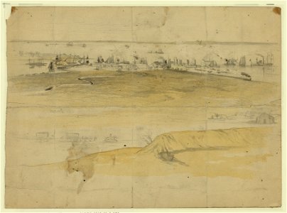 Acquia Creek landing. Depot of supplies for the Army of the Potomac LCCN2004661418