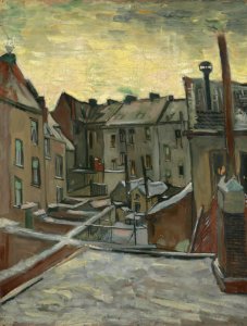Achterkanten van huizen - s0142V1962 - Van Gogh Museum
