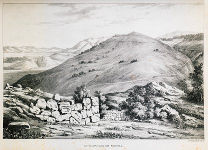 Acropolis of Signia - Dodwell Edward - 1834