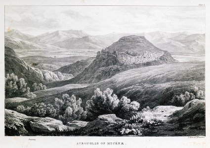 Acropolis of Mycenae - Dodwell Edward - 1834