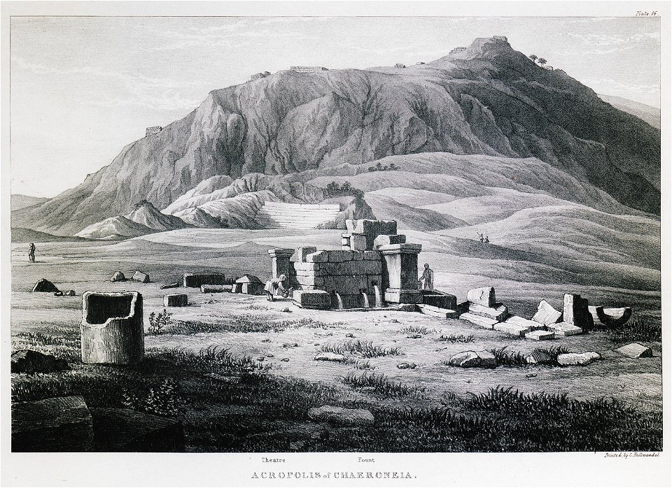 Acropolis of Chaeroneia - Dodwell Edward - 1834