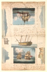 Action between 'Leander' and French two-decker 'Genereux', 18 Aug 1798 RMG S1462