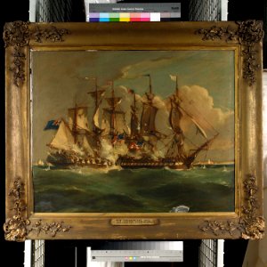 Action between HMS 'Shannon' and USS 'Chesapeake', 1 June 1813 RMG BHC0600
