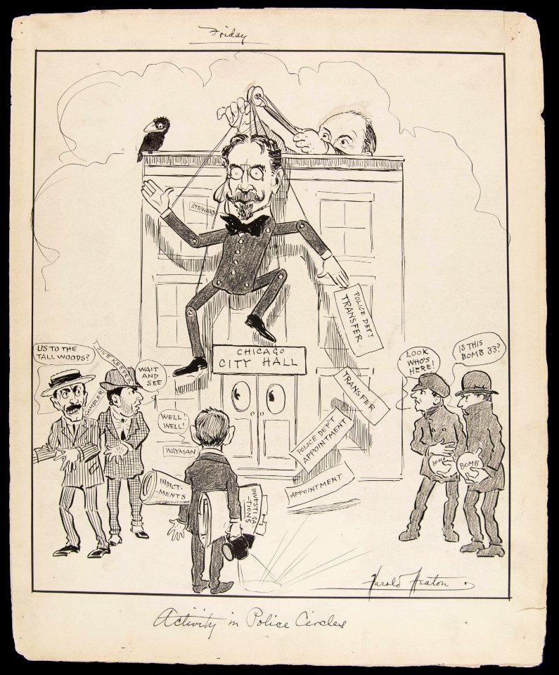Activity in Police Circles (Police Chief Steward as a puppet) (NBY 5425)
