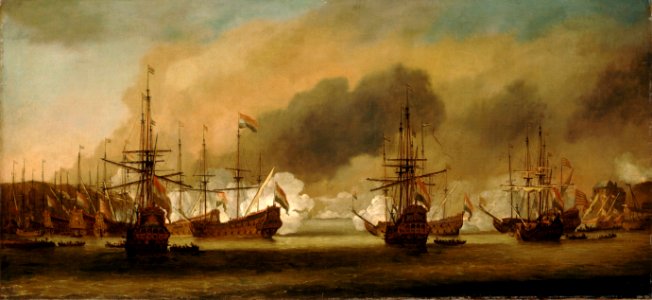 Action at Bergen, 3 August 1665 RMG BHC0698