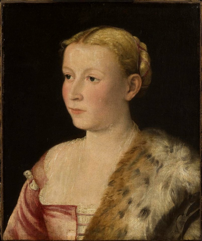 Active Venice, Italian - Portrait of a Lady, c. 1550, Cat. 226