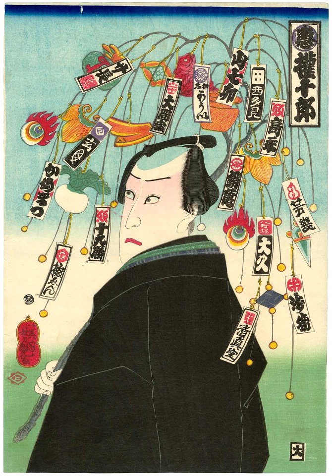 Actor Kawarazaki Gonjûrô I
