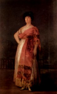Actriz La Tirana (1792) por Goya
