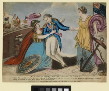 Ad. Nelson falling into the arms of Victory RMG PU3970