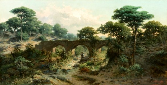 Acueducto árabe, Rafael Romero de Barros