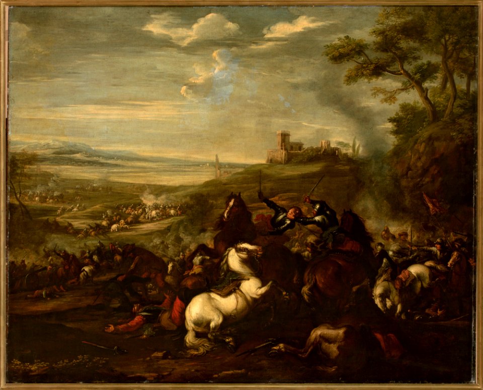 Adam Frans van der Meulen - A battle scene - 187272 MNW - National Museum in Warsaw