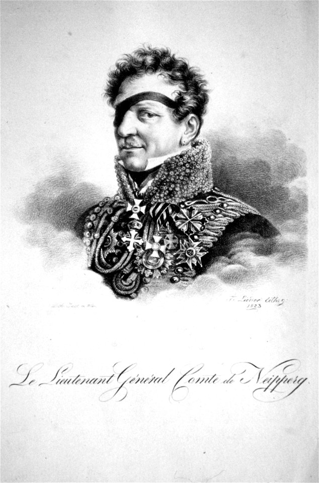 Adam Albert von Neipperg Litho