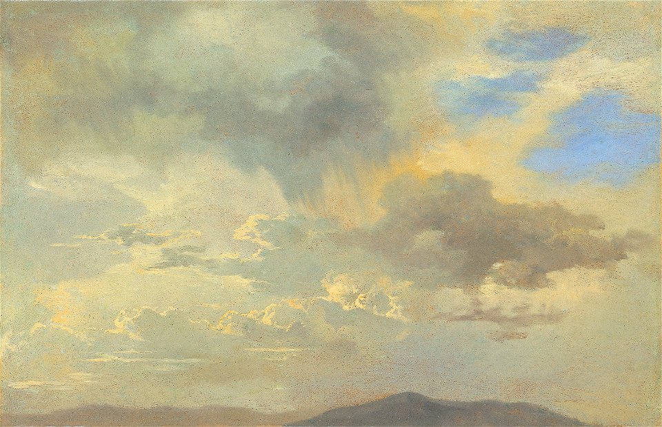 Adalbert Stifter - Wolkenstudie - 5900 - Österreichische Galerie Belvedere