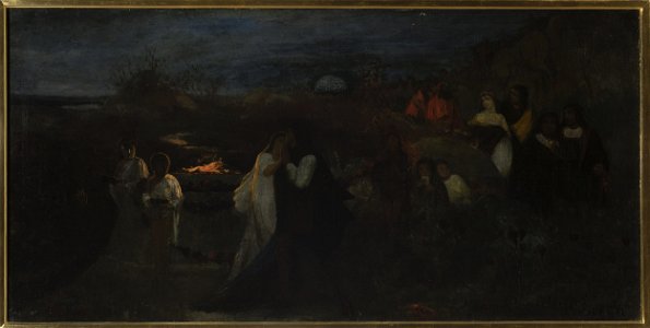 Adam Chmielowski - Garden of love - MP 422 - National Museum in Warsaw