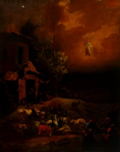 Adam de Colonia - The Annunciation of the Shepherds - A III 2069 - Finnish National Gallery