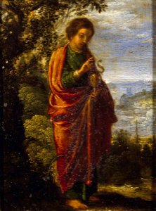 Adam Elsheimer (1578-1610) - Saint John the Evangelist - 486231 - National Trust. Free illustration for personal and commercial use.