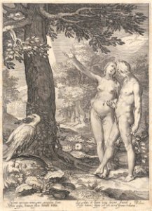 Adam en Eva voor de Boom der Kennis van goed en kwaad