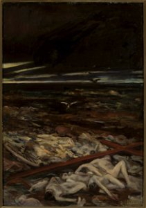 Adam Chmielowski - Pestilence, right-hand section of the triptych “Disaster” - MP 1417 MNW - National Museum in Warsaw