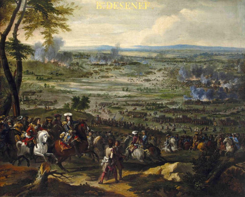 Adam Frans van der Meulen - The Battle of Seneffe