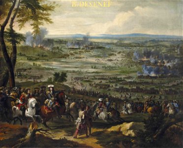 Adam Frans van der Meulen - The Battle of Seneffe