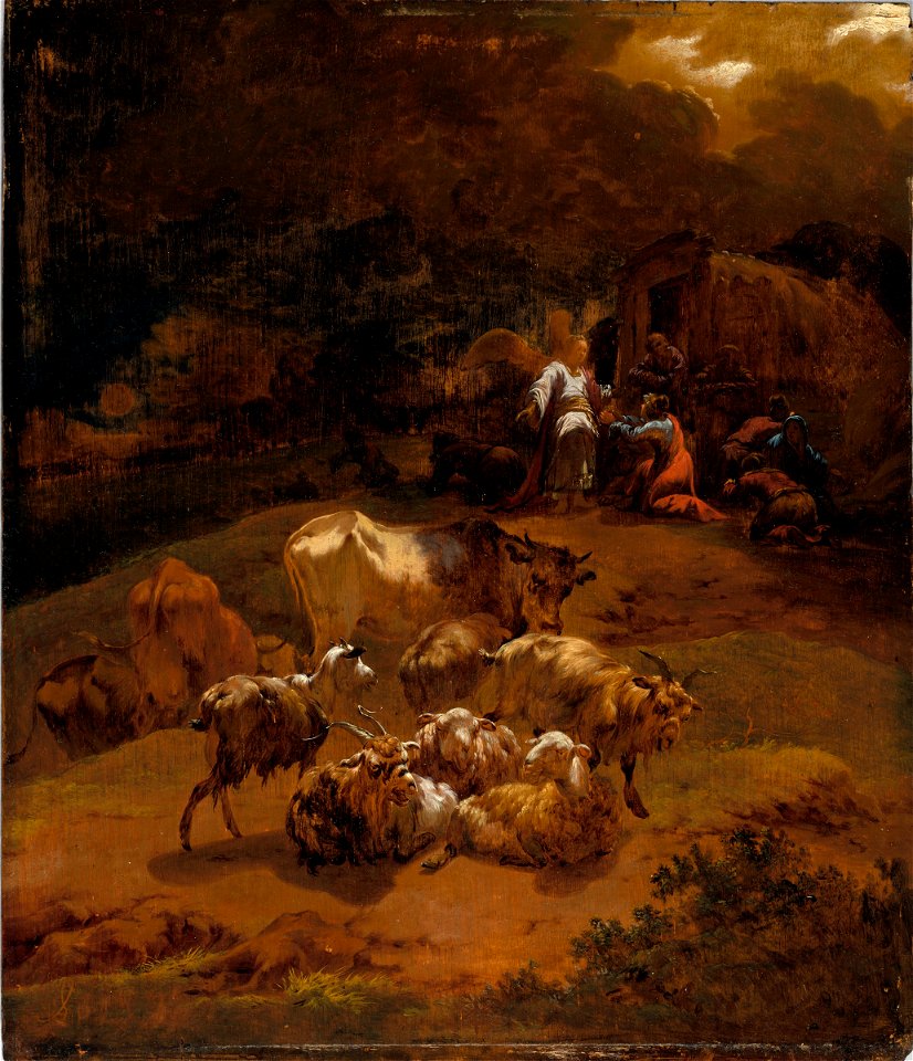 Adam Colonia - The Annunciation to the Shepherds - 1939.248 - Fogg Museum