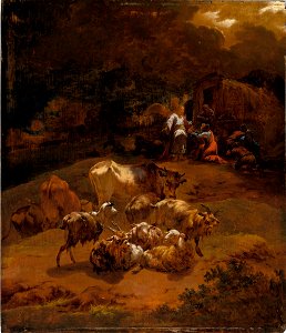 Adam Colonia - The Annunciation to the Shepherds - 1939.248 - Fogg Museum