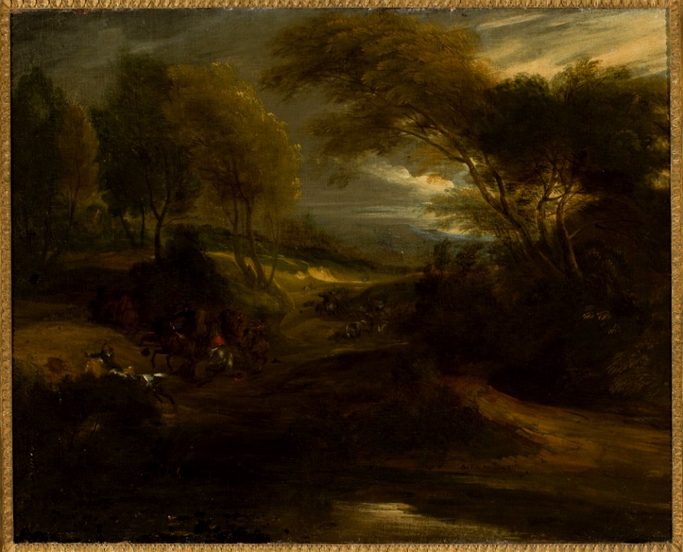 Adam Frans van der Meulen - A battle scene - M.Ob.1489 MNW - National Museum in Warsaw