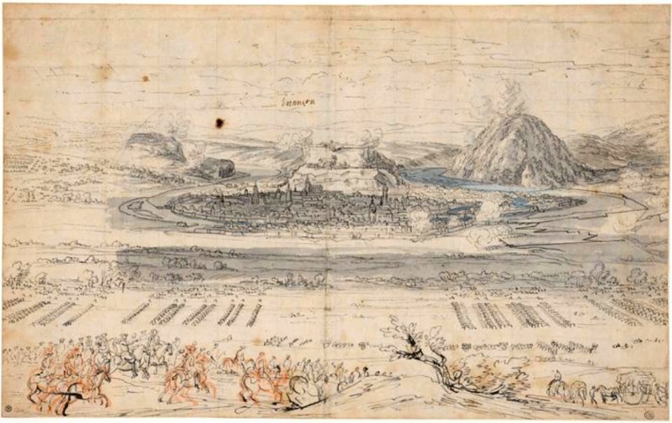 Adam Frans van der Meulen - The siege of Besançon