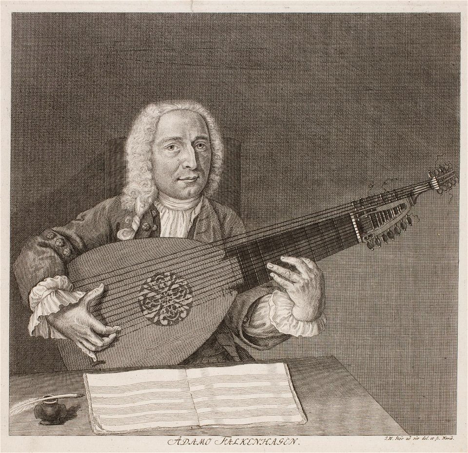 Adam Falckenhagen Bildnis