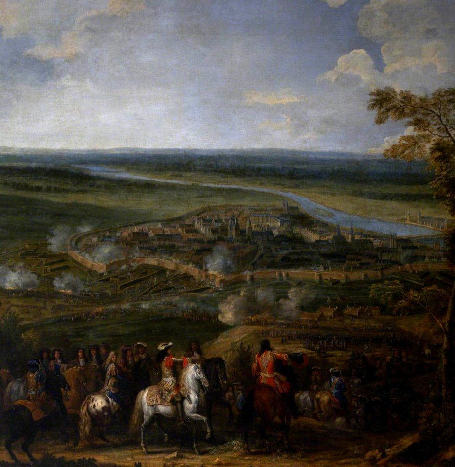Adam Frans van der Meulen (1631-1632-1690) - The Siege of Maastricht, 1673 - 872156 - National Trust