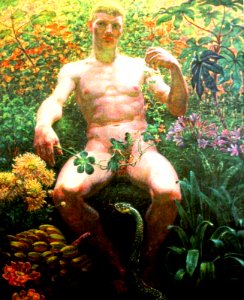 Adam i paradis (Zahrtmann)