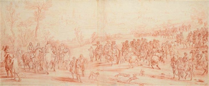 Adam Frans van der Meulen and Workshop - Siege of Oudenaarde